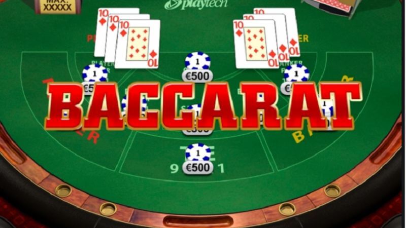 Baccarat là trò chơi dựa trên may mắn, trong đó bạn cần dự đoán kết quả của hai bộ bài được chia ra